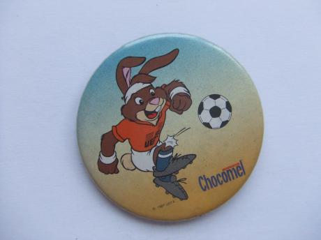 Voetbal UEFA voetbal 1987 sponsor Nutricia Chocomel